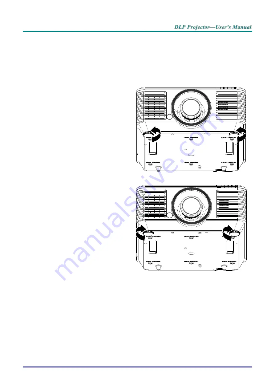 Vivitek DU70 Series User Manual Download Page 31