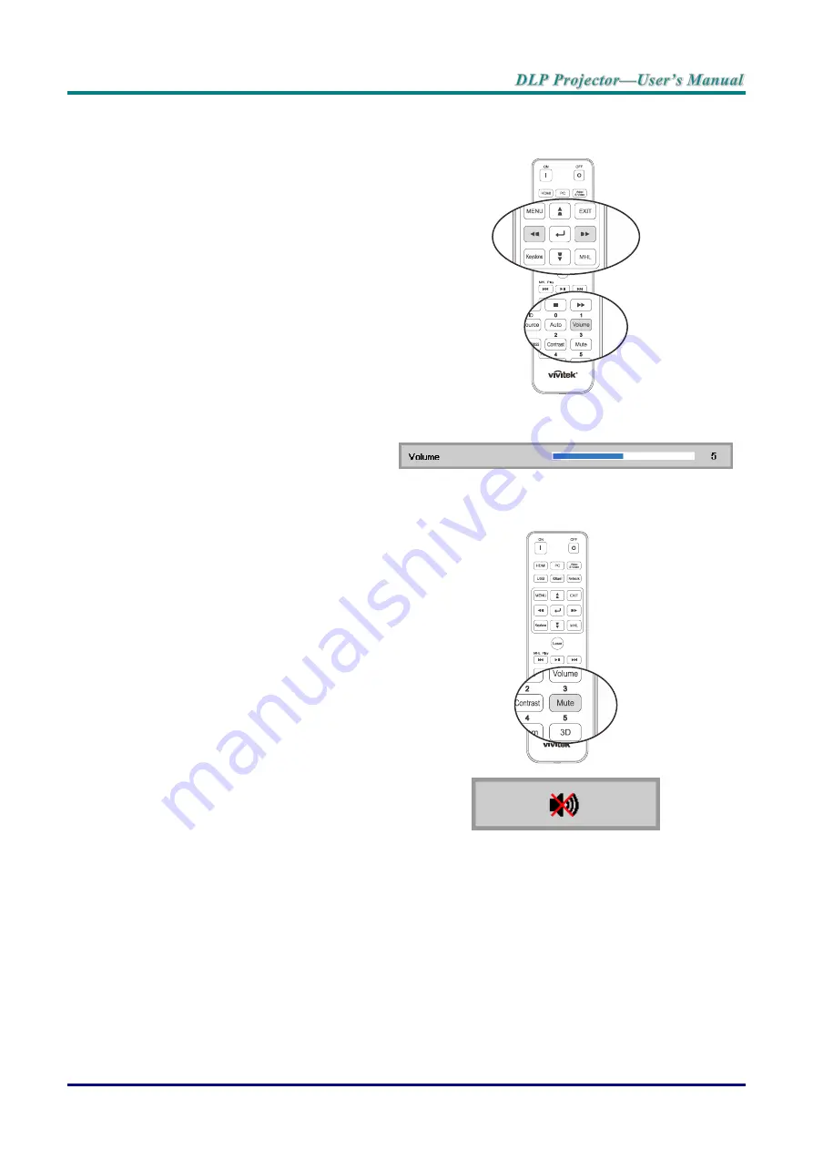 Vivitek DU70 Series User Manual Download Page 35