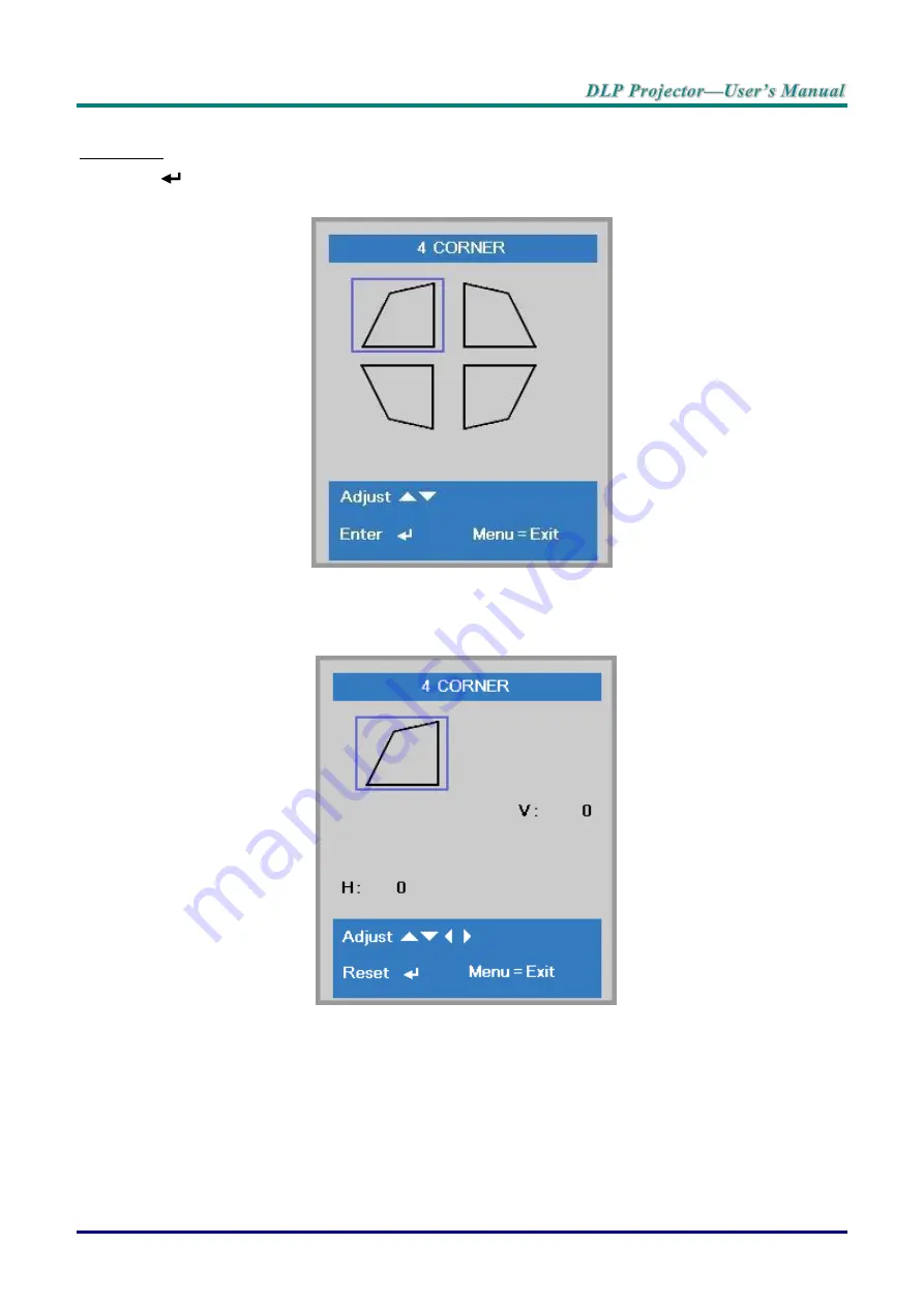 Vivitek DU70 Series User Manual Download Page 51