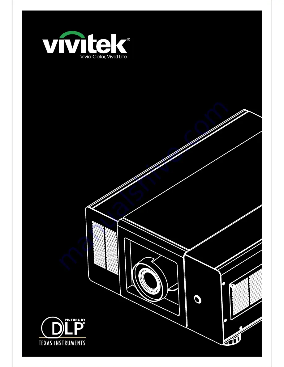 Vivitek DU9000 User Manual Download Page 1