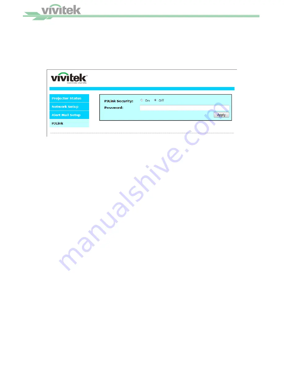 Vivitek DU9000 User Manual Download Page 59