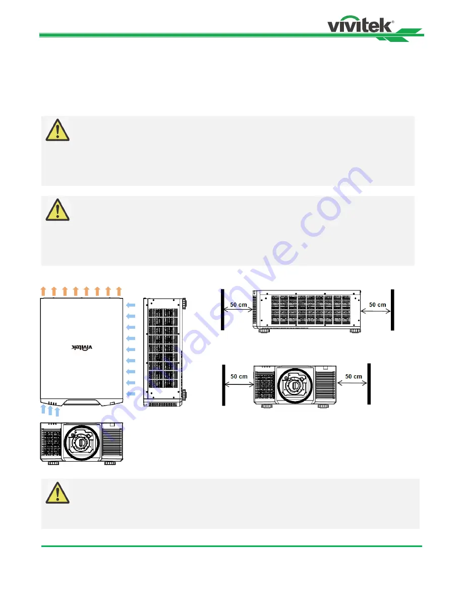 Vivitek DU9800Z Скачать руководство пользователя страница 16