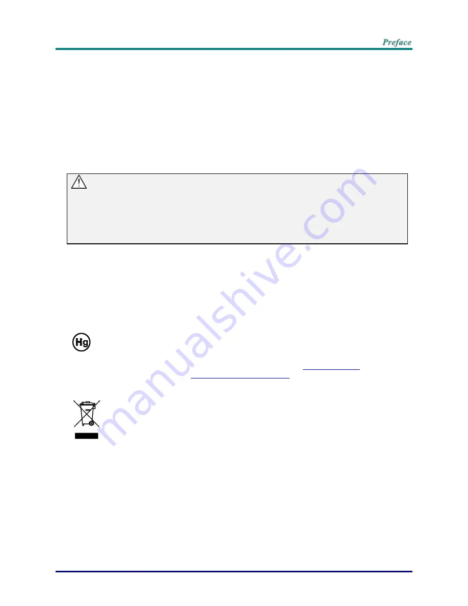 Vivitek H1186 Series User Manual Download Page 6