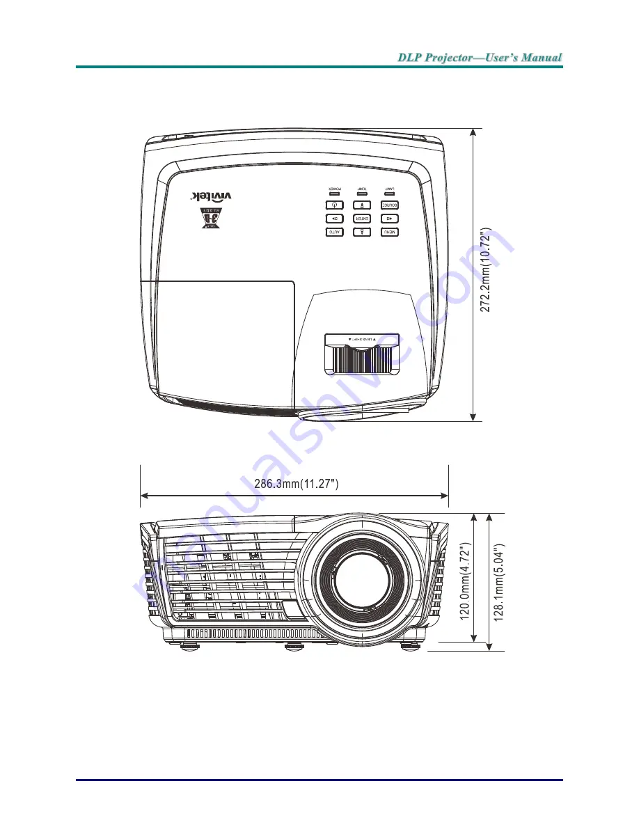 Vivitek H1186 Series Скачать руководство пользователя страница 62