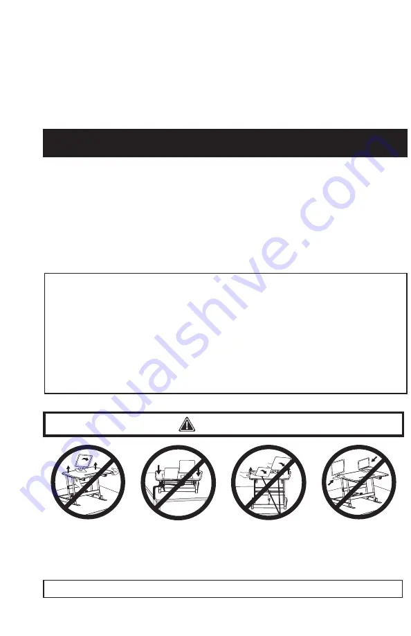 Vivo DESK-E-100B Controller Instruction Manual Download Page 3