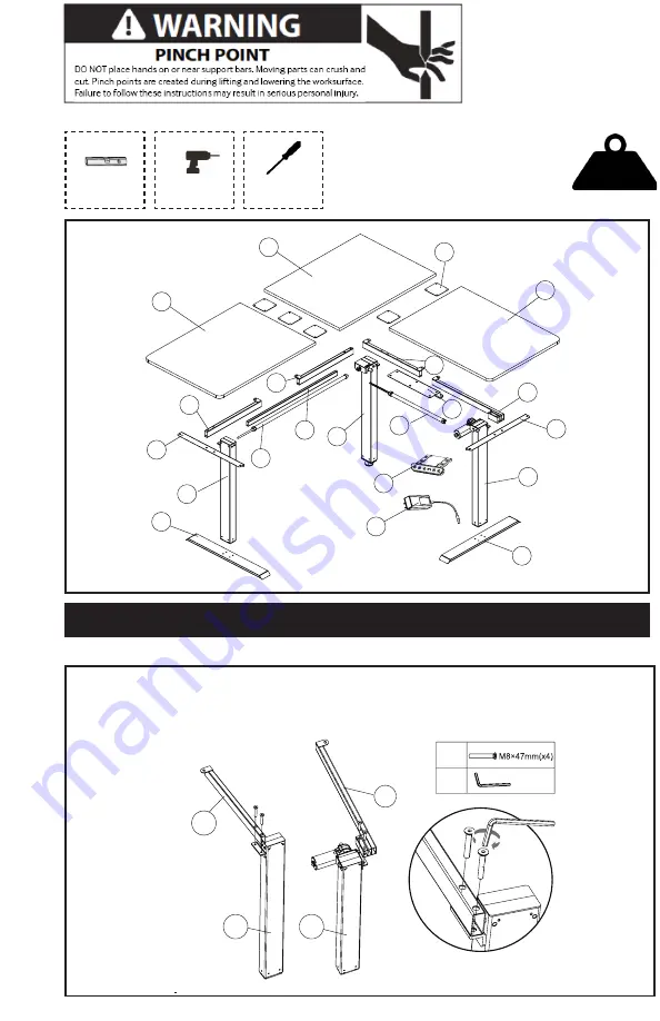 Vivo DESK-E3CTB Скачать руководство пользователя страница 3