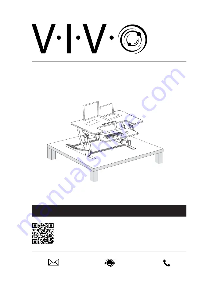 Vivo DESK-V000VW Скачать руководство пользователя страница 1