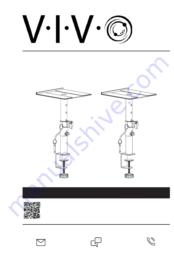 Vivo MOUNT-SP01CB Instruction Manual Download Page 1