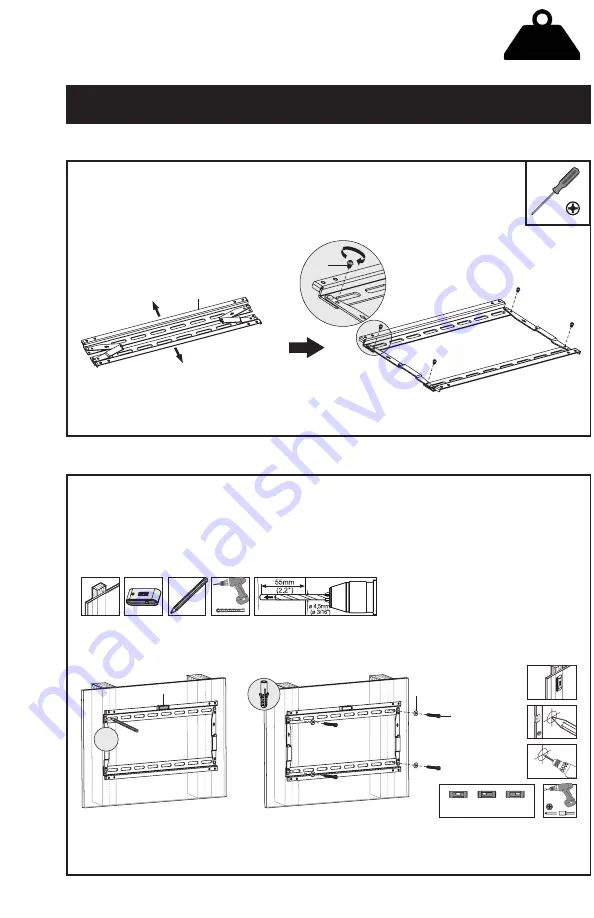 Vivo MOUNT-VW70F Скачать руководство пользователя страница 3