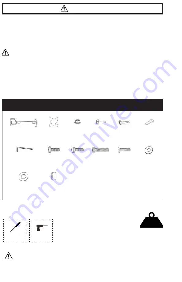 Vivo STAND-TV00M2 Instruction Manual Download Page 2