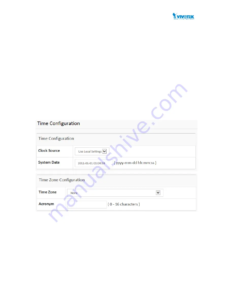 Vivotek AW-GEV-104A Series User Manual And Warranty Statement Download Page 22