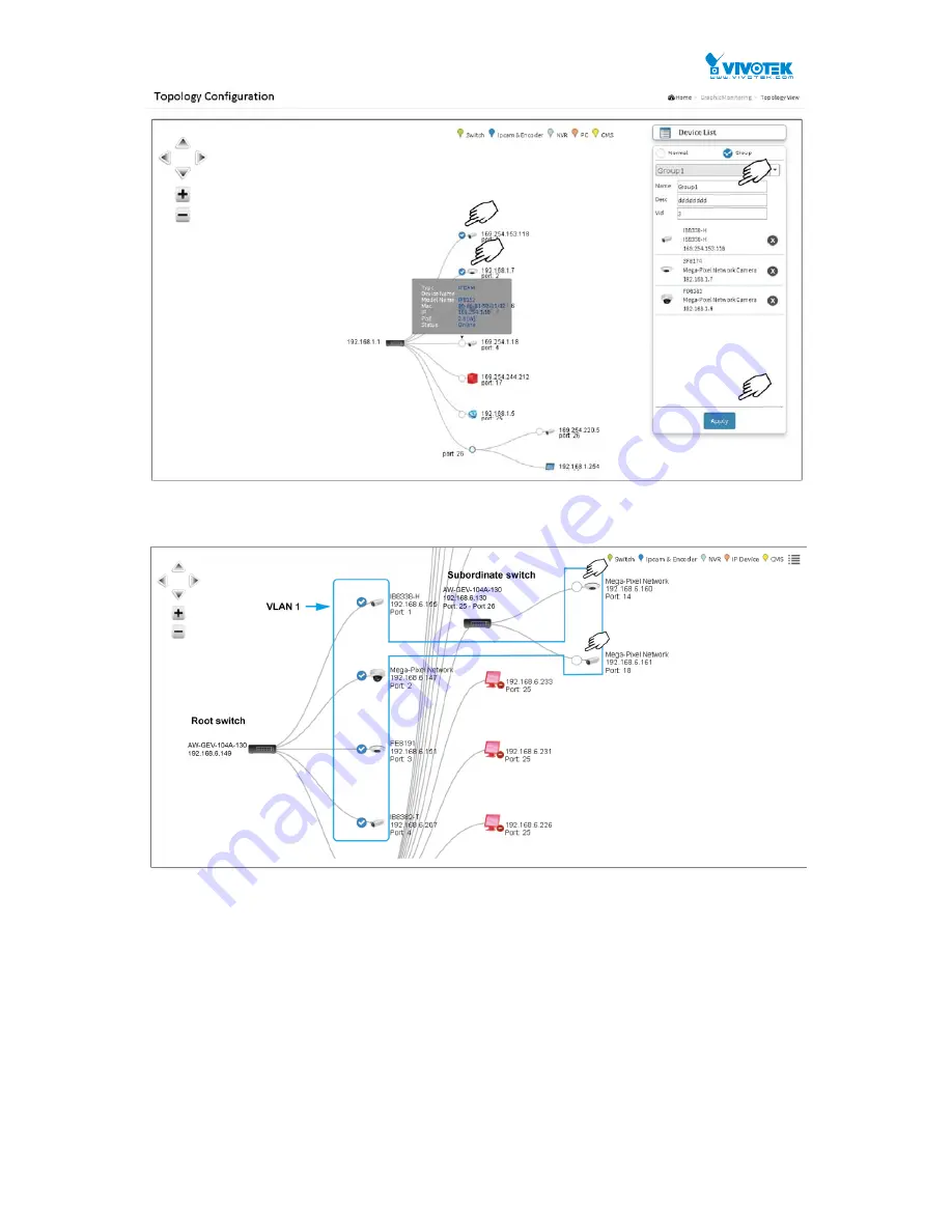 Vivotek AW-GEV-104A Series User Manual And Warranty Statement Download Page 315