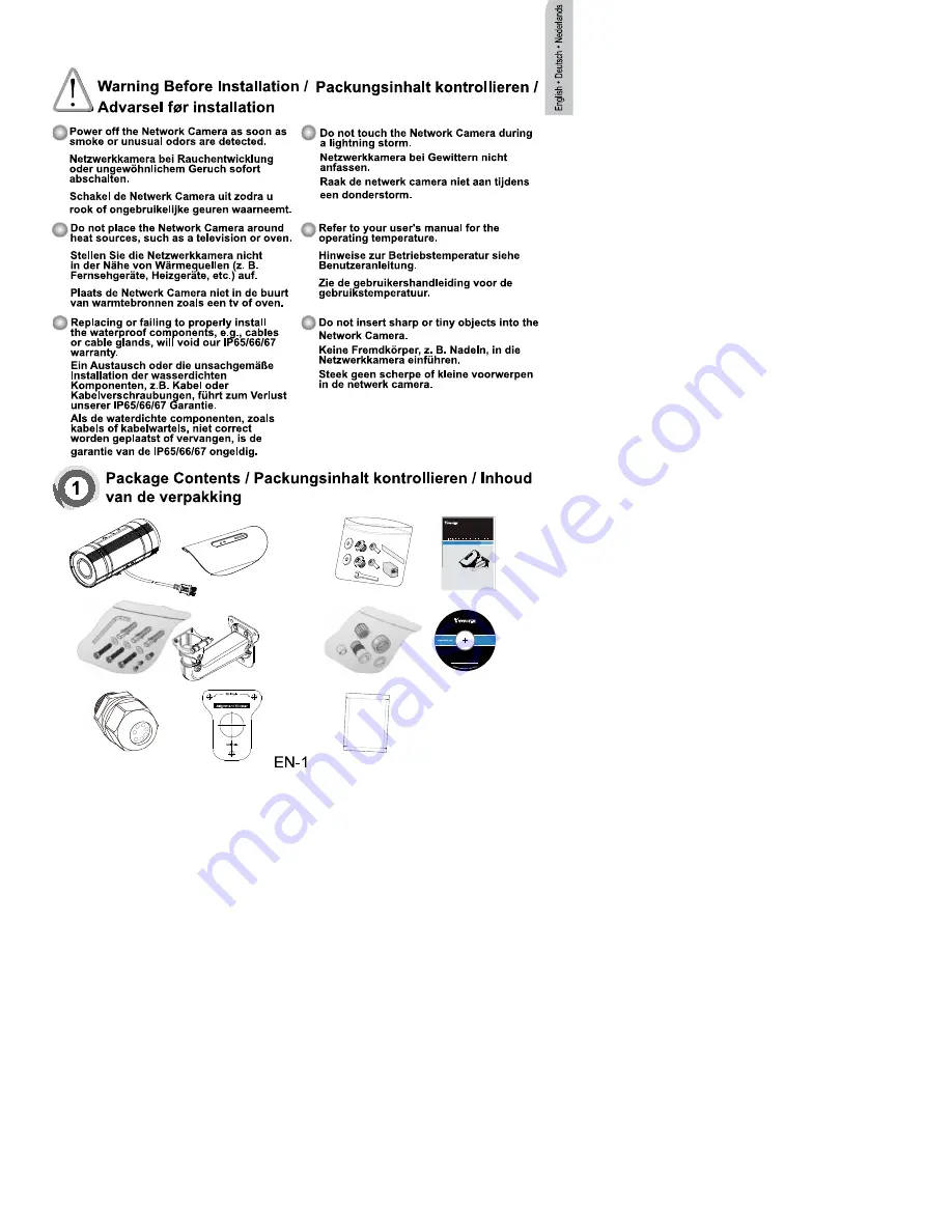 Vivotek IB8381 -E Скачать руководство пользователя страница 2