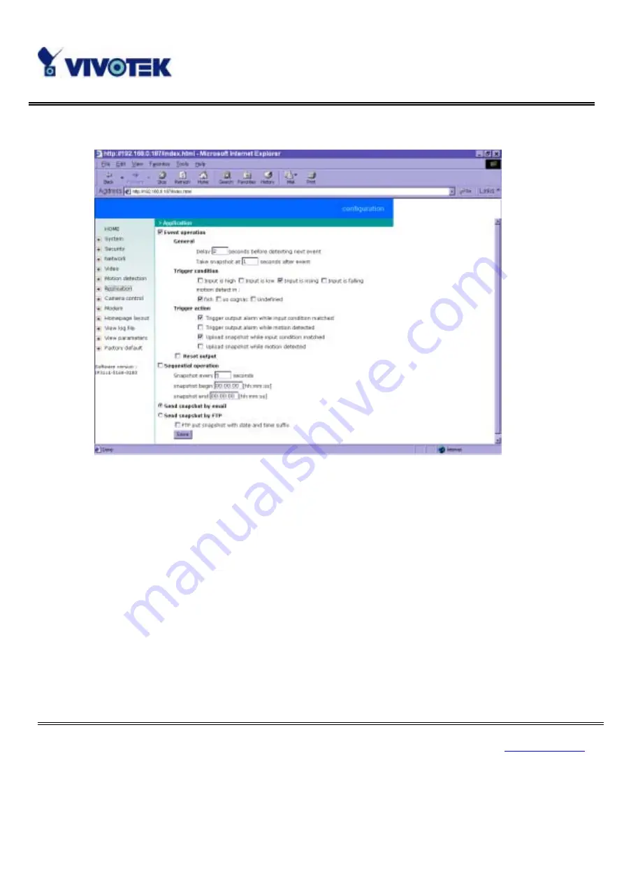 Vivotek IP3111/3121 User Manual Download Page 58