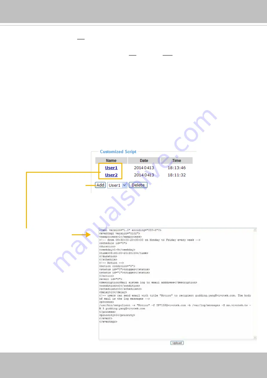 Vivotek VC8101 User Manual Download Page 116