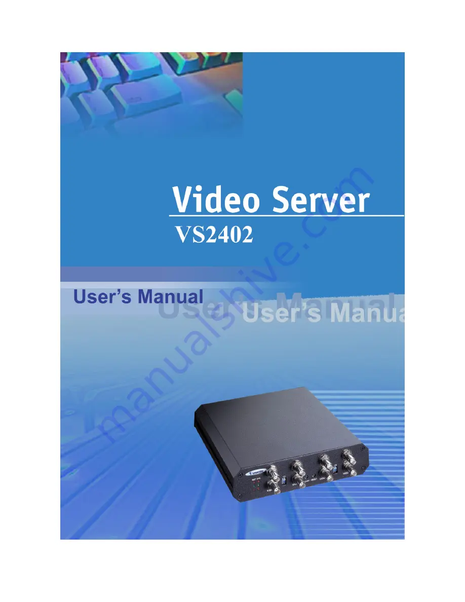 Vivotek VS2402 User Manual Download Page 1