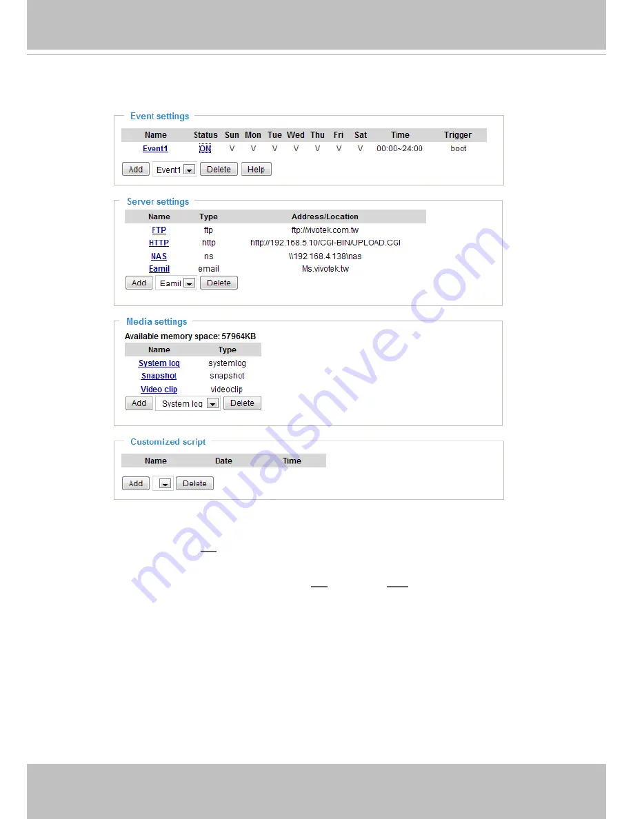 Vivotek VS8401 Скачать руководство пользователя страница 84