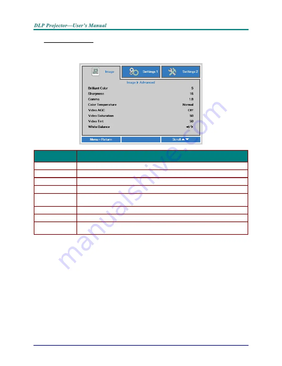 vivtek dh558 series User Manual Download Page 31