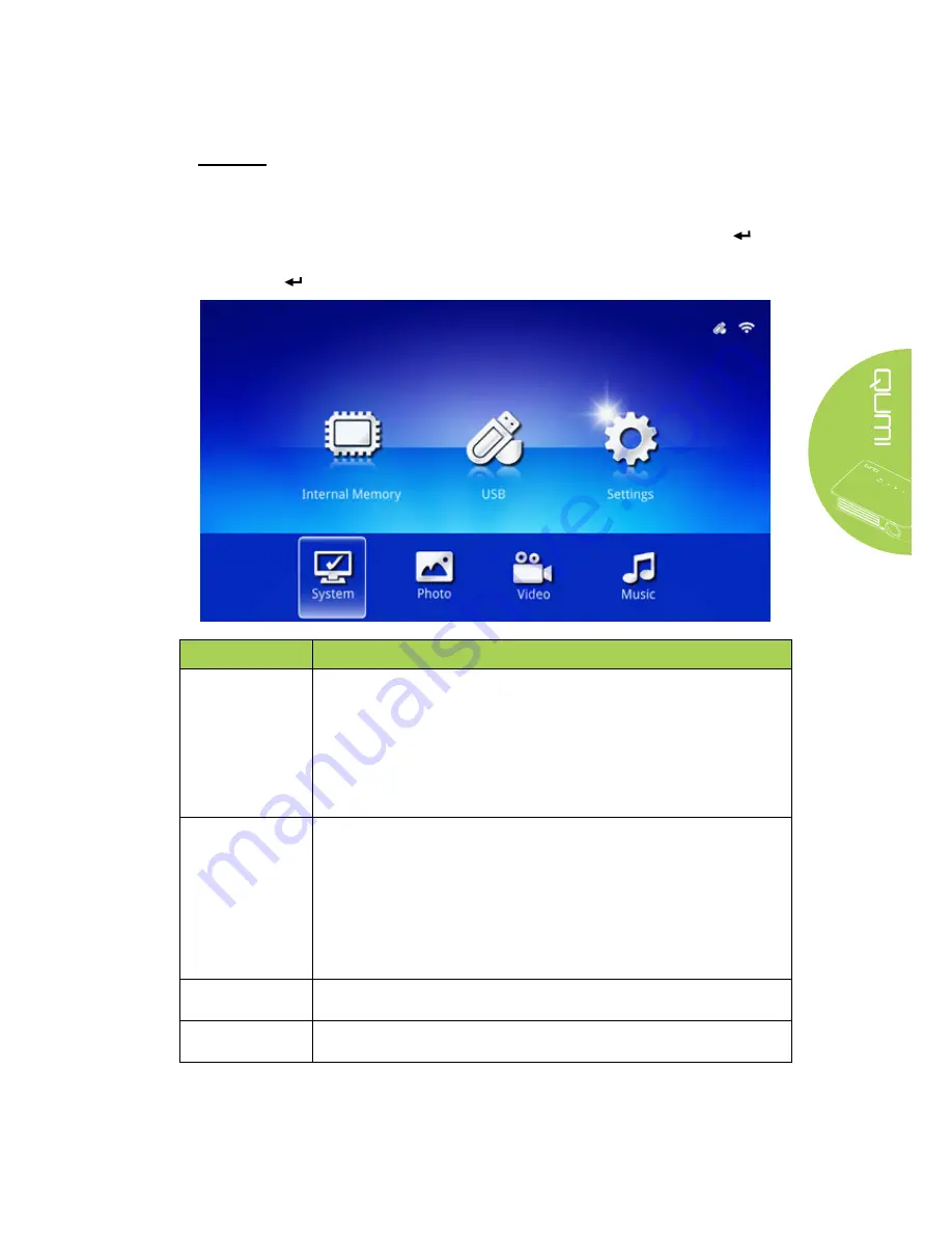 vivtek QUMI Q6 User Manual Download Page 33