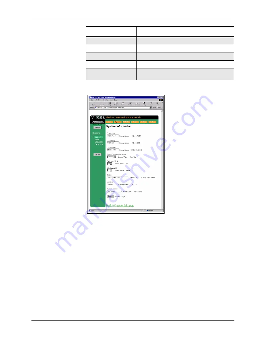 Vixel InSpeed 335 Installation &  Configuration Manual Download Page 18