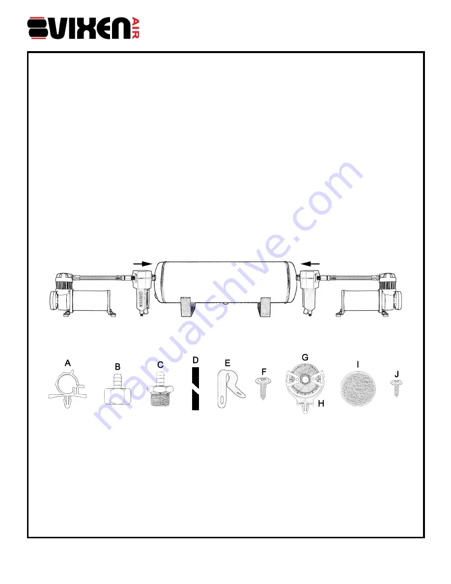 Vixen Air VXO4852DBF Installation Manual Download Page 2