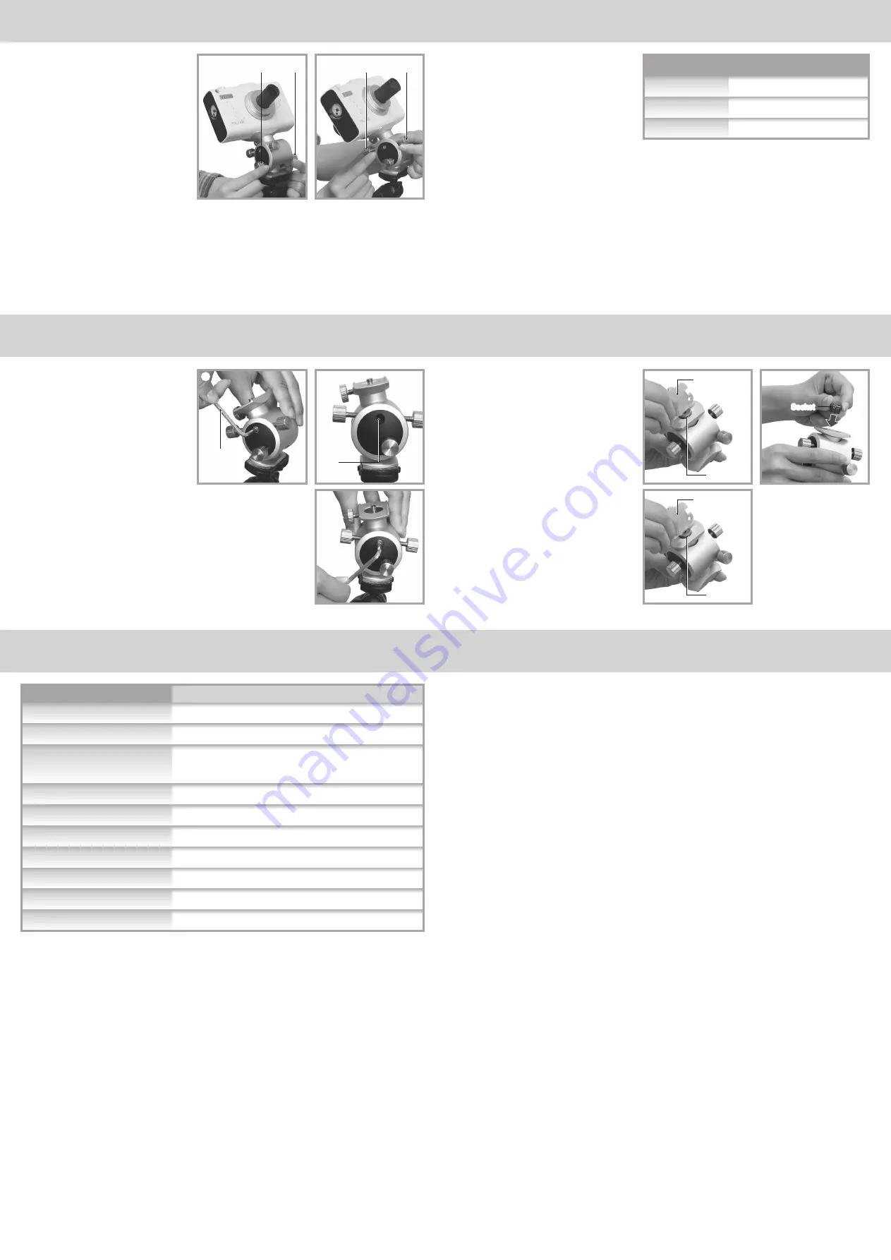 Vixen POLARIE Fine Adjustment Unit Instruction Manual Download Page 2