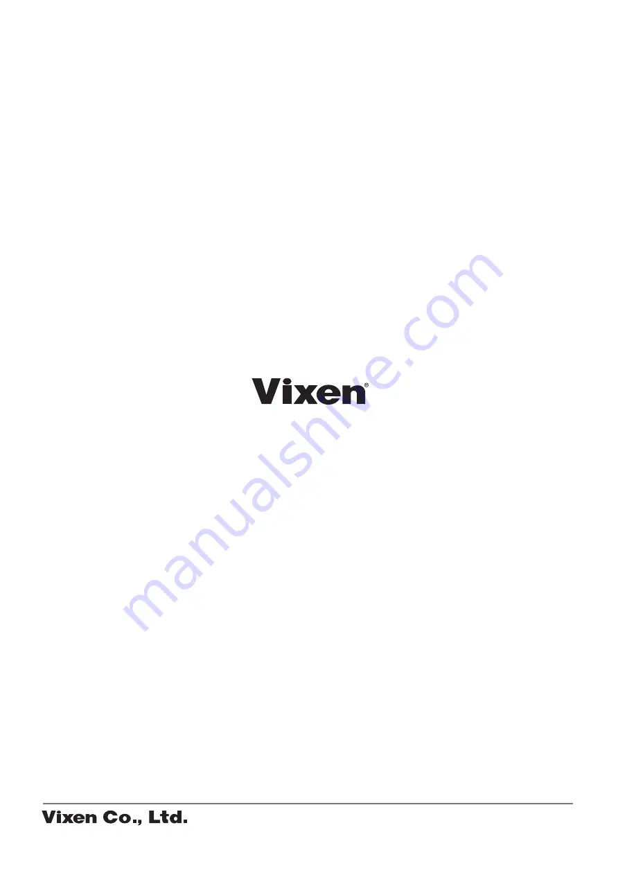 Vixen SXD2 Instruction Manual Download Page 112