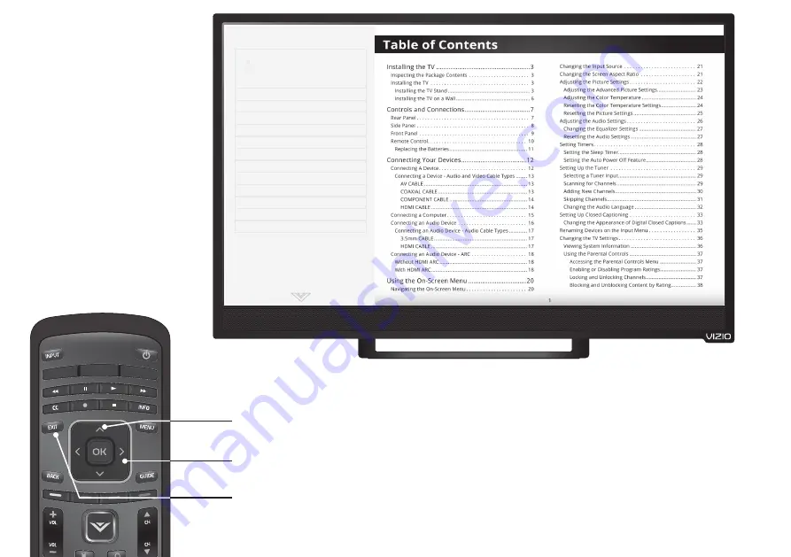 Vizio E28h-C1 Quick Start Manual Download Page 15