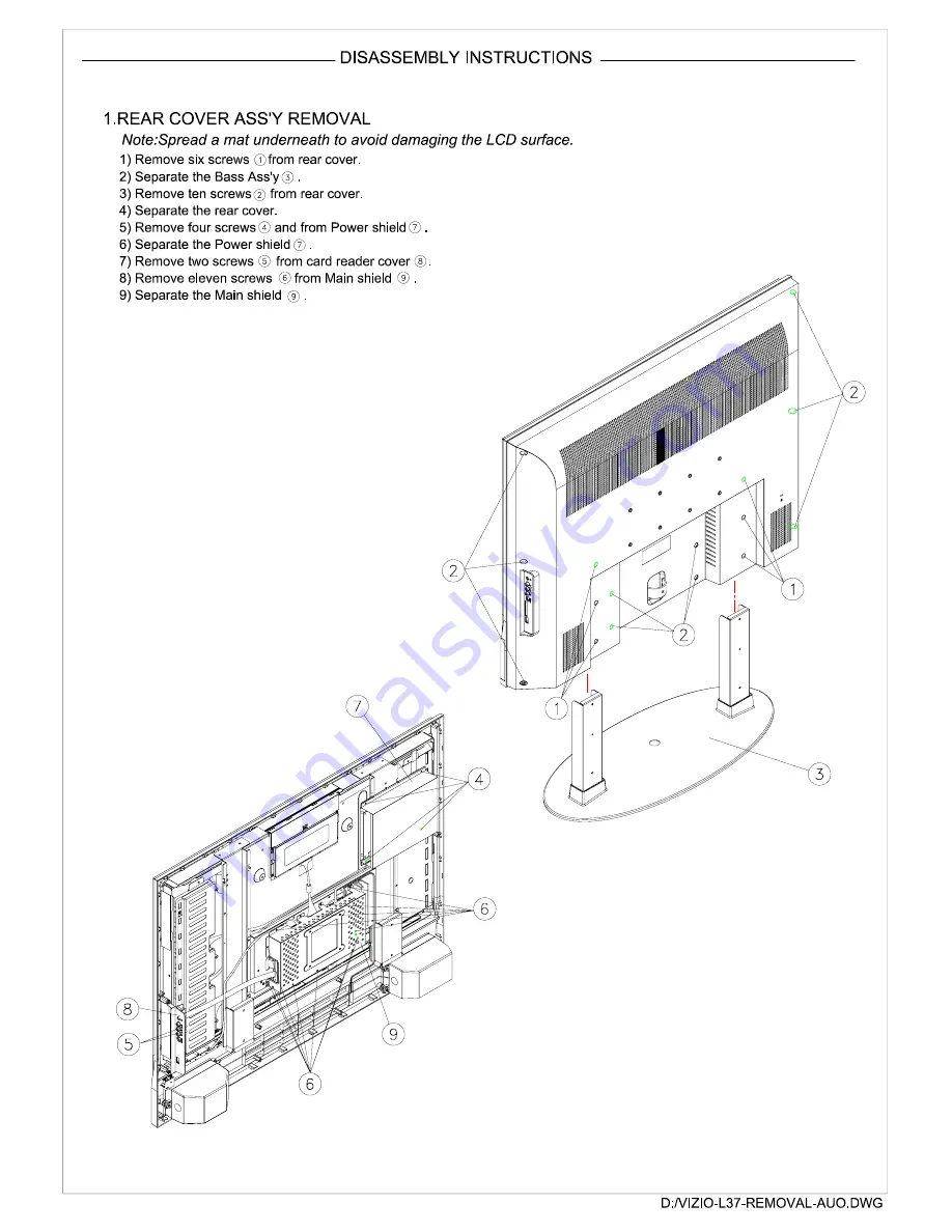 Vizio L37 Скачать руководство пользователя страница 128