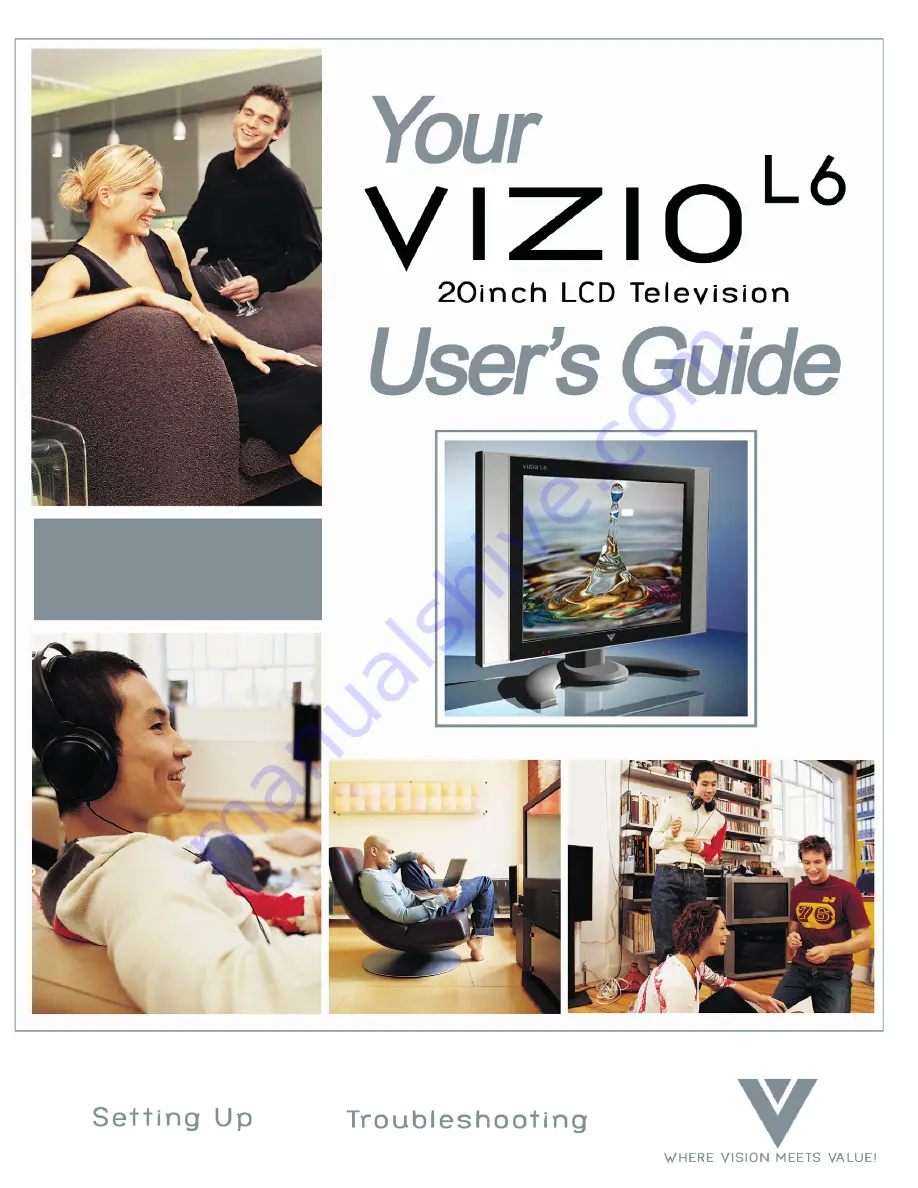 Vizio L6 Скачать руководство пользователя страница 1