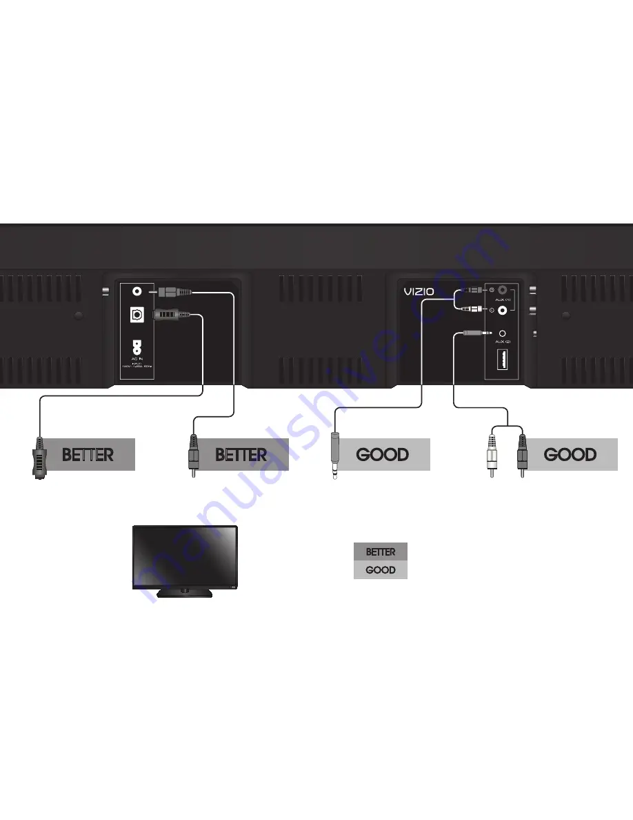 Vizio S3851w-D4 Quick Start Manual Download Page 8