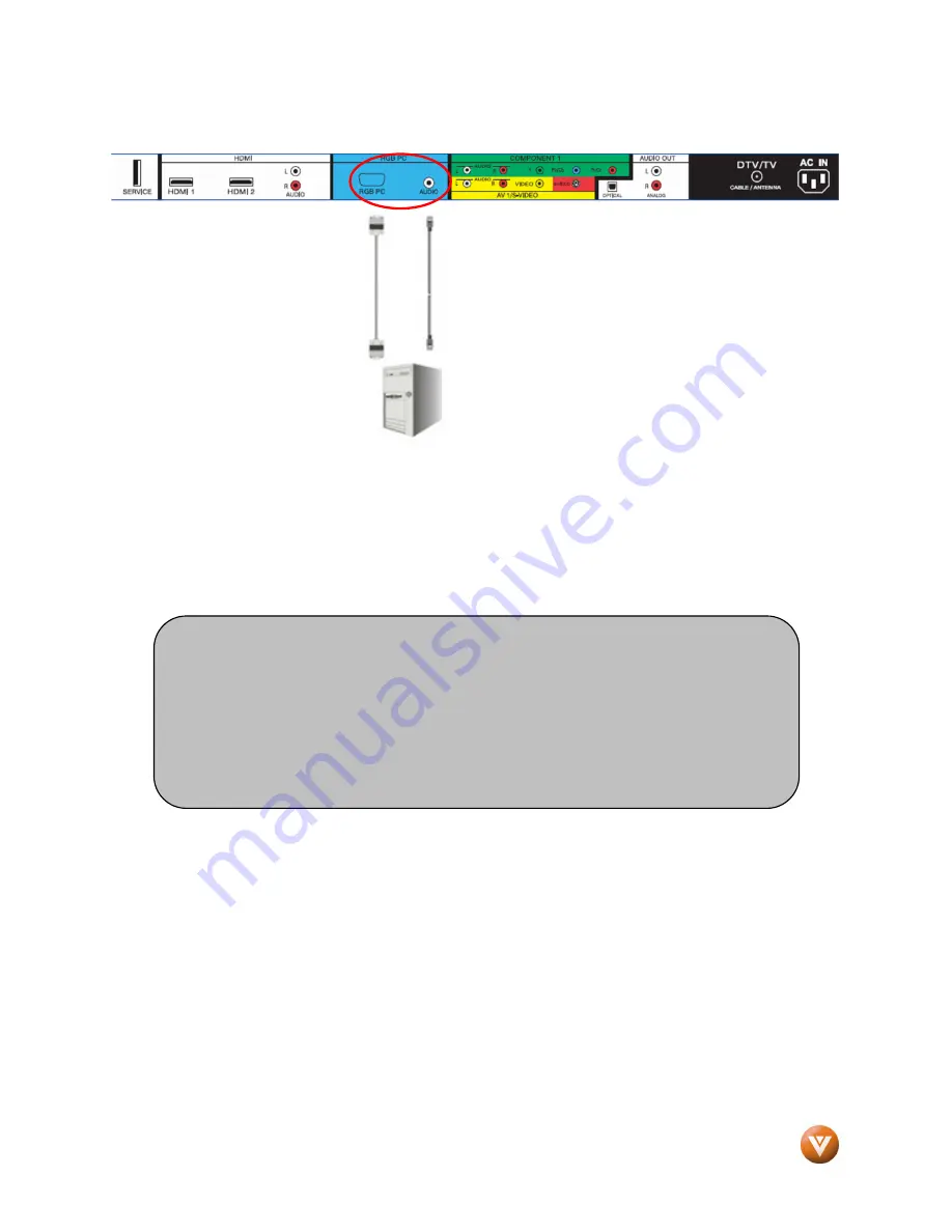 Vizio VO32L HDTV10A User Manual Download Page 22