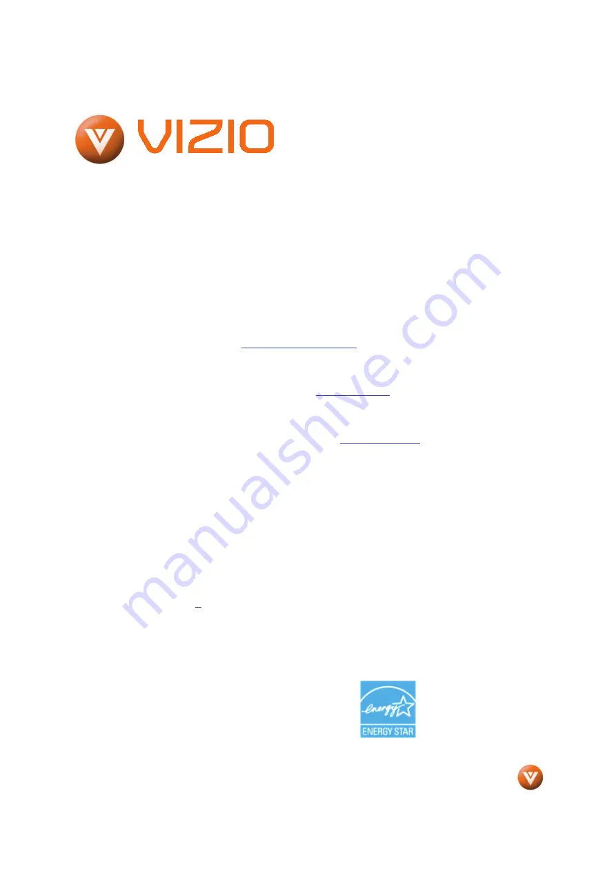 Vizio VO32L User Manual Download Page 1