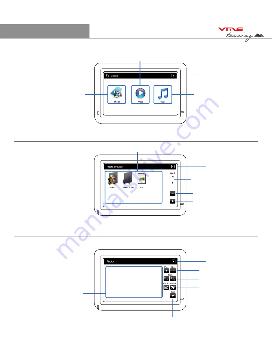 VMS Touring 430 Quick Start Manual Download Page 10