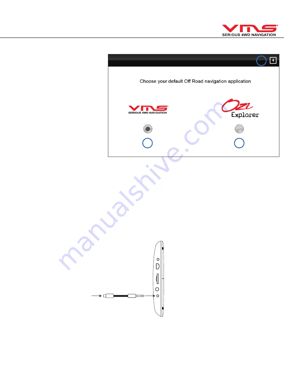 VMS Touring 700HDs II Quick Start Manual Download Page 7