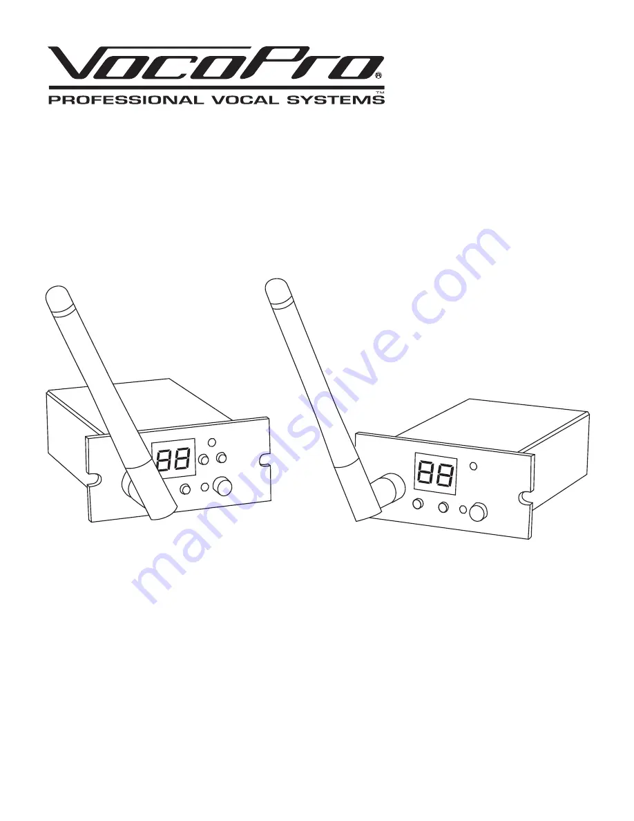 VocoPro AIR-NET 2 Скачать руководство пользователя страница 1