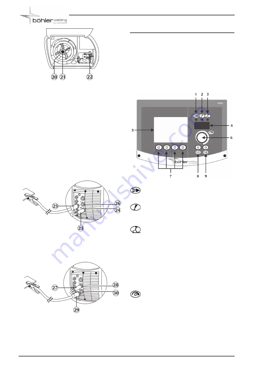 voestalpine Bohler URANOS 2700 MTE Instruction Manual Download Page 40