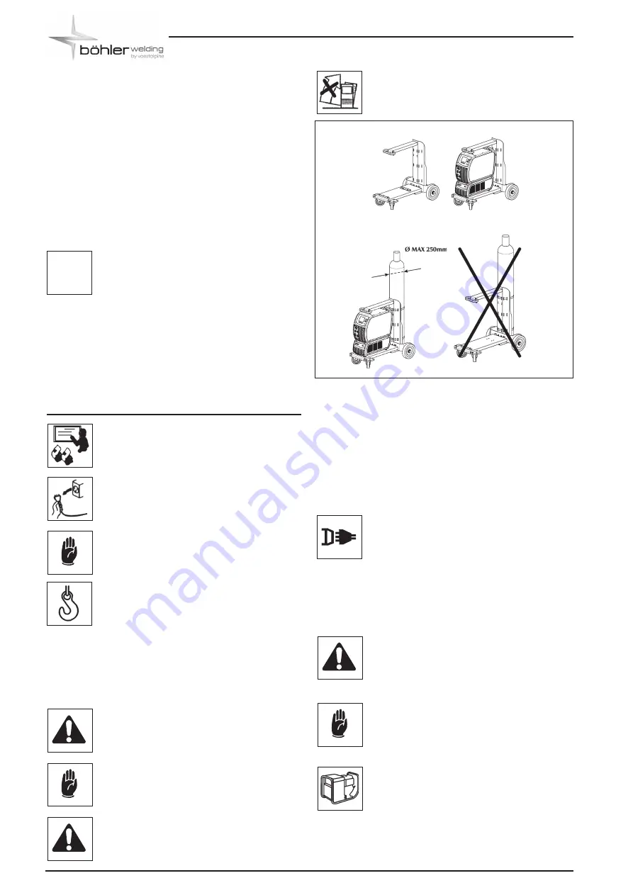 voestalpine Bohler URANOS 2700 MTE Instruction Manual Download Page 100