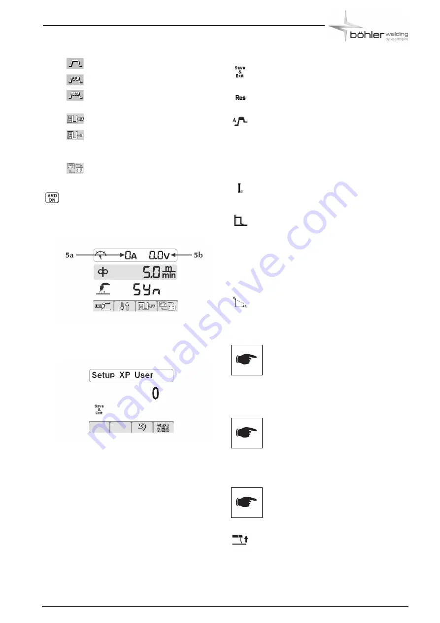 voestalpine Bohler URANOS 2700 MTE Instruction Manual Download Page 195