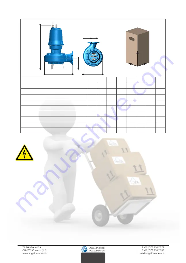 Vogel Pumpen HM 65 Use And Maintenance Instruction Manual Download Page 23