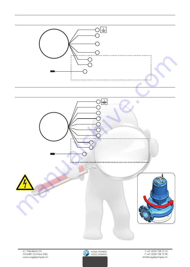 Vogel Pumpen HM 65 Use And Maintenance Instruction Manual Download Page 27