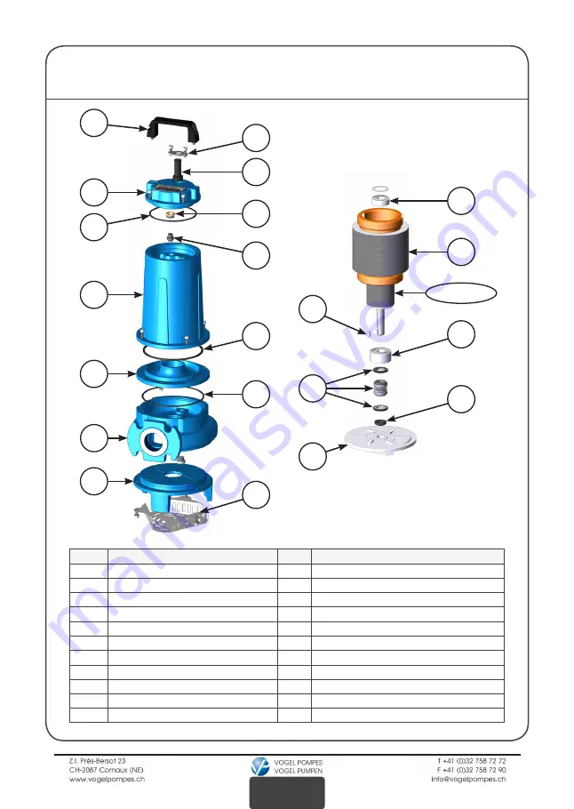 Vogel Pumpen HM 65 Скачать руководство пользователя страница 45