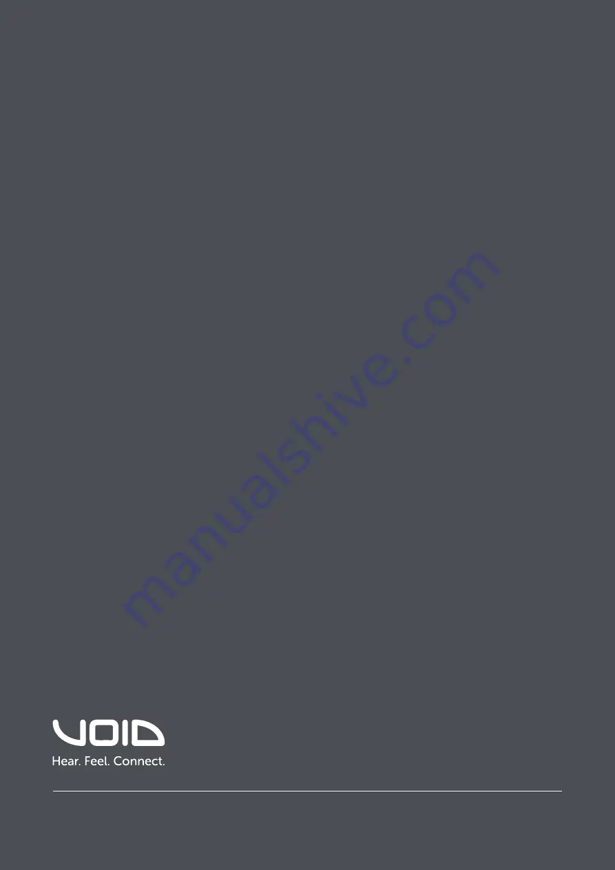 Void Bias D1 User Manual Download Page 12