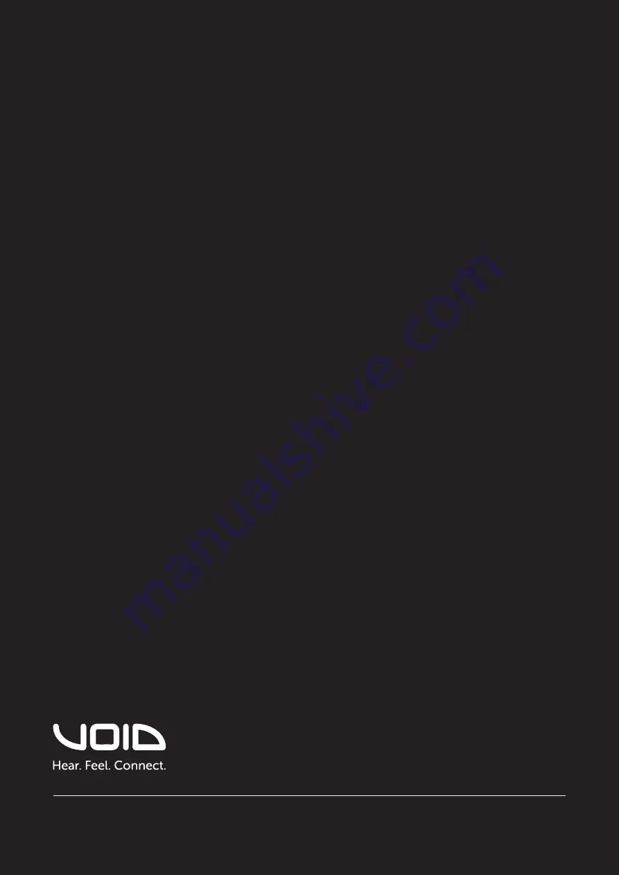 Void Bias Q3 User Manual Download Page 12