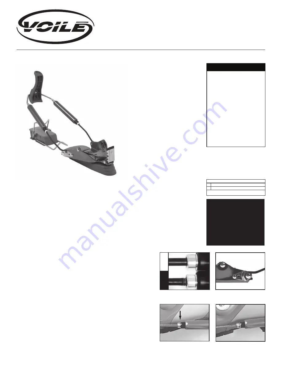 VOILE HARDWIRE 3-PIN Instructions Download Page 1