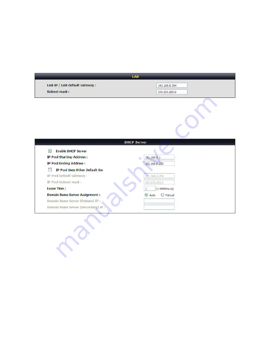 VoIP GW-522FW User Manual Download Page 22