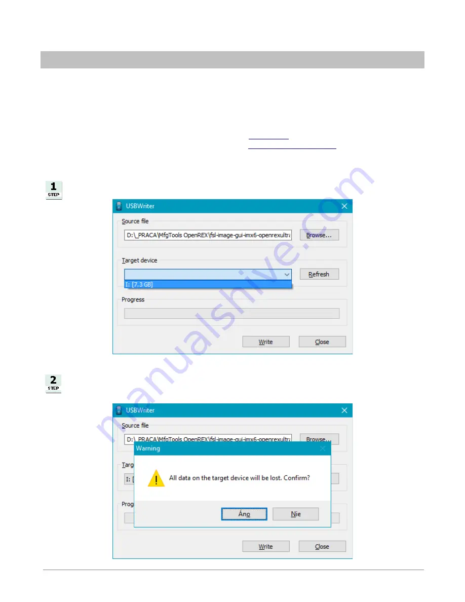 Voipac iMX6 OpenRex SBC Quick Manual Download Page 16