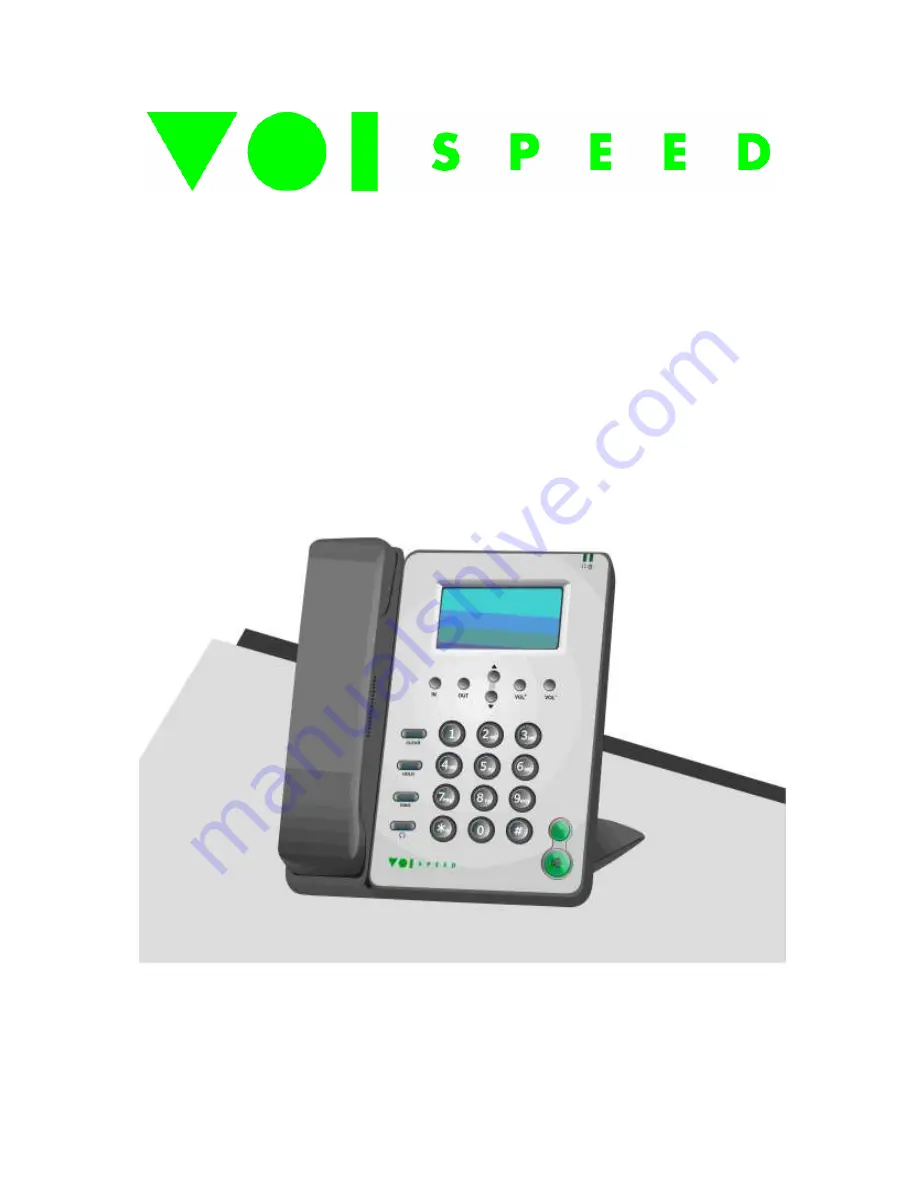 VOIspeed V-USB400 User Manual Download Page 1