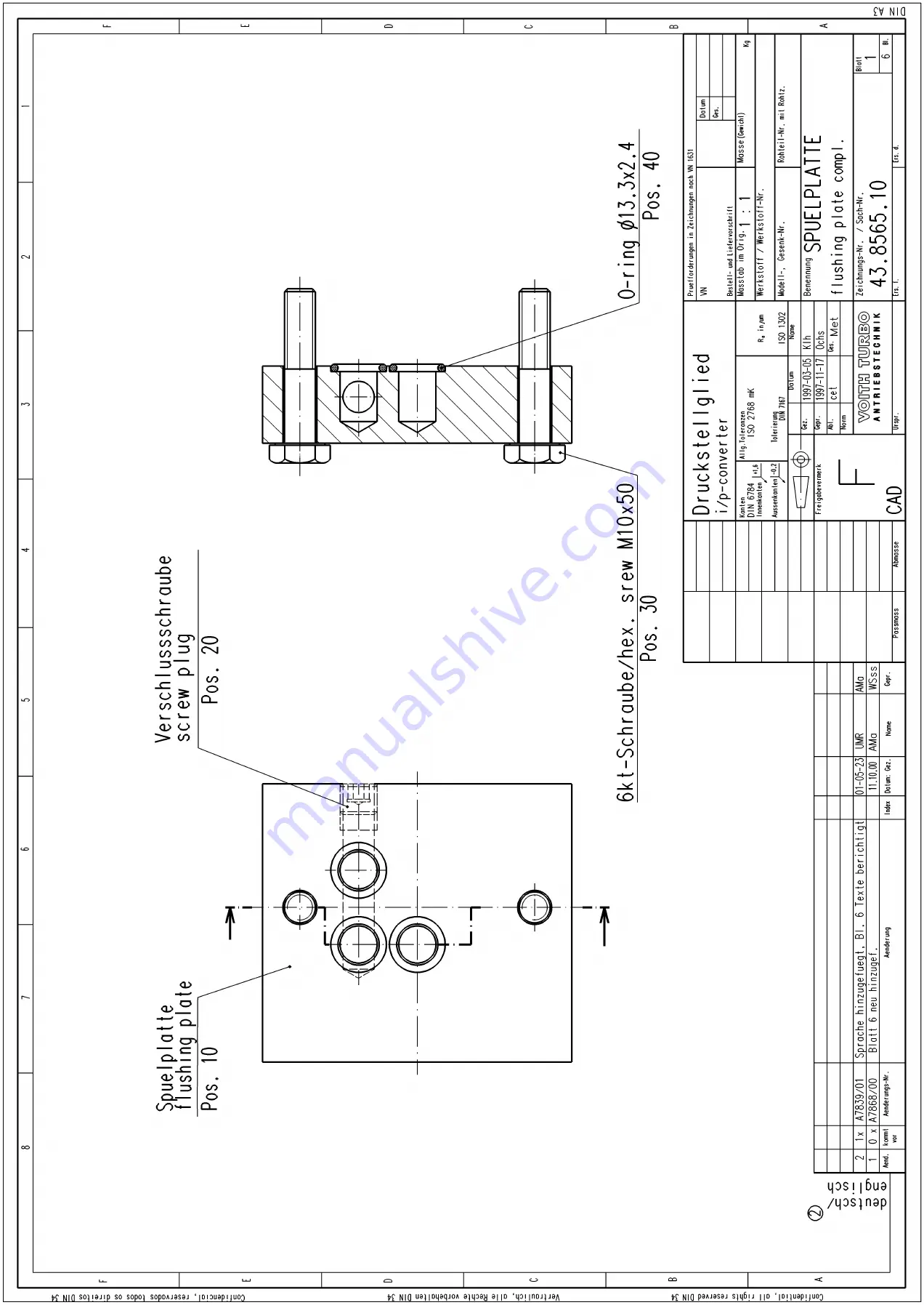 Voith DSG-B 102 Series Instruction Manual Download Page 22