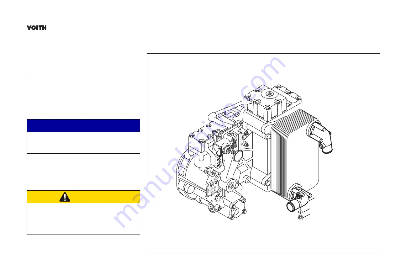 Voith VR 115 E Service Manual Download Page 28